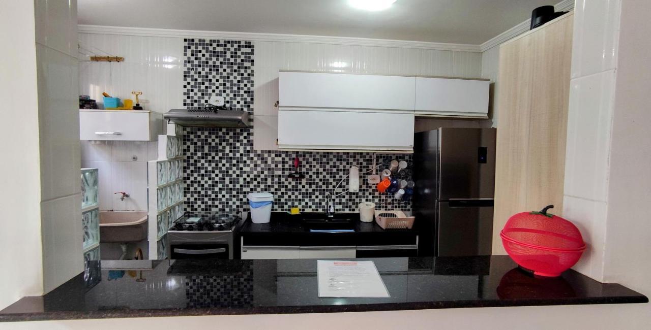 Casa Com Wi-Fi Qualidade- Ar Condicionado - Completa - Praia Da Enseada Guarujá Kültér fotó